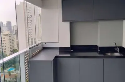 Apartamento com 1 quarto para alugar na Rua Flórida, --, Brooklin, São Paulo