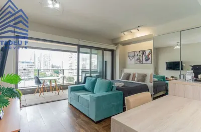 Apartamento para locação, 1 dorm, 1 suíte, 1 vaga no brooklin paulista