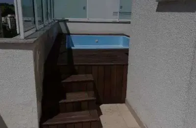 Cobertura duplex com 4 quartos sendo 2 suíte sem freguesia - rio de janeiro - rj