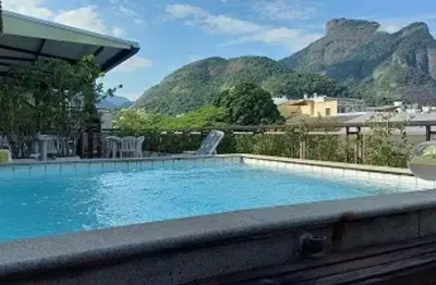 Cobertura linear 400 m2 com 5 quartos piscina churrasqueira varandão jardim oceânico barra da tijuc