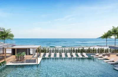 Apartamento dois quartos sendo uma suíte debruçado no mar da praia do recreio