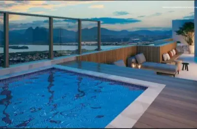 Cobertura de 4 suítes de altíssimo luxo no quadrilátero do golfe olímpico da barra