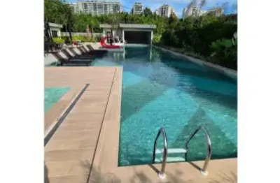 Apartamento de primeira locação 2 quartos com vaga e varanda em condominio clube galinha morta