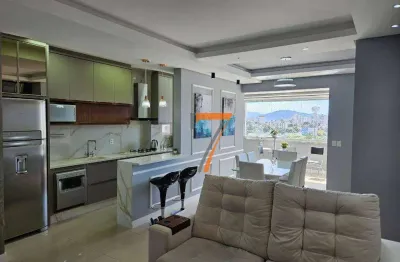 Apartamento com 3 dormitórios à venda, 98 m² por r$ 980.000,00 - barreiros - são josé/sc