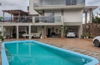 Casa com 3 dormitórios à venda, 412 m² por r$ 2.200.000,00 - centro - antônio carlos/sc