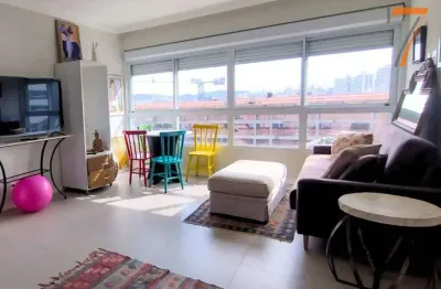 Studio com 1 dormitório, 39 m² - venda por r$ 720.000,00 ou aluguel por r$ 3.415,00/mês - campinas - são josé/sc