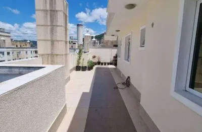 Cobertura com 2 dormitórios para alugar, 90 m² por r$ 3.209,78/mês - pedra branca - palhoça/sc