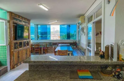 Cobertura com 4 dormitórios à venda, 300 m² por r$ 2.490.000,00 - estreito - florianópolis/sc