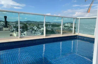 Cobertura com 3 dormitórios para alugar, 200 m² por r$ 8.115,83/mês - cidade universitária pedra branca - palhoça/sc