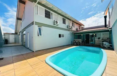 Casa com 4 dormitórios à venda, 360 m² por r$ 1.800.000,00 - coqueiros - florianópolis/sc