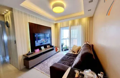 Apartamento com 3 dormitórios à venda, 78 m² por r$ 850.000,00 - capoeiras - florianópolis/sc