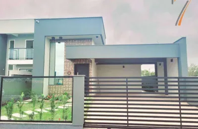 Casa com 3 dormitórios à venda, 132 m² por r$ 895.000,00 - sertão do maruim - são josé/sc