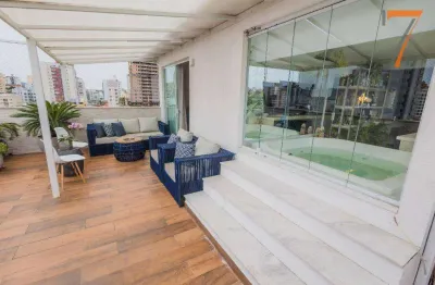 Cobertura com 3 dormitórios para alugar, 230 m² por r$ 10.967,00/mês - canto - florianópolis/sc