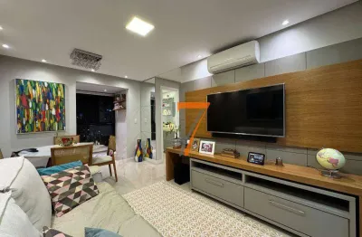 Apartamento com 2 dormitórios à venda, 68 m² por r$ 649.000,00 - barreiros - são josé/sc