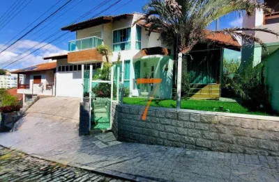 Casa com 4 dormitórios à venda, 285 m² por r$ 2.190.000,00 - bom abrigo - florianópolis/sc