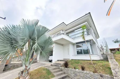 Casa com 4 dormitórios à venda, 256 m² por r$ 1.900.000,00 - cidade universitária pedra branca - palhoça/sc