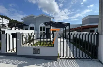 Casa com 3 dormitórios à venda, 80 m² por r$ 567.000,00 - fundos - biguaçu/sc