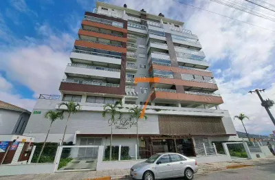 Apartamento com 2 dormitórios à venda, 76 m² por r$ 550.000,00 - praia joão rosa - biguaçu/sc