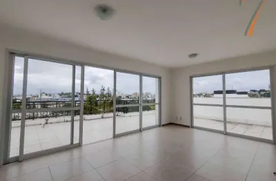 Cobertura com 3 dormitórios para alugar, 190 m² por r$ 9.221,33/mês - abraão - florianópolis/sc
