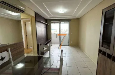 Apartamento com 2 dormitórios para alugar, 70 m² por r$ 3.403,00/mês - barreiros - são josé/sc