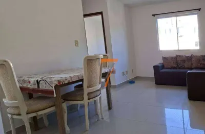 Apartamento com 2 dormitórios para alugar, 45 m² por r$ 1.711,88/mês - fundos - biguaçu/sc