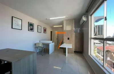 Sala para alugar, 30 m² por r$ 2.060,25/mês - estreito - florianópolis/sc