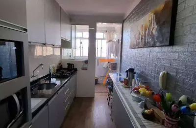 Apartamento com 3 dormitórios à venda, 76 m² por r$ 595.000,00 - barreiros - são josé/sc