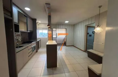 Apartamento com 2 dormitórios para alugar, 63 m² por r$ 3.257,00/mês - cidade de florianópolis - são josé/sc