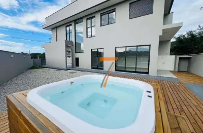 Casa com 3 dormitórios à venda, 147 m² por r$ 797.000 - forquilhas - são josé/sc