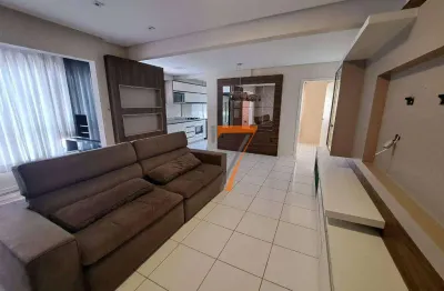 Apartamento 2 dormitórios (1 suíte) - semimobiliado - 72 m² privativos - rio caveiras, biguaçu/sc - próximo ao sm koch