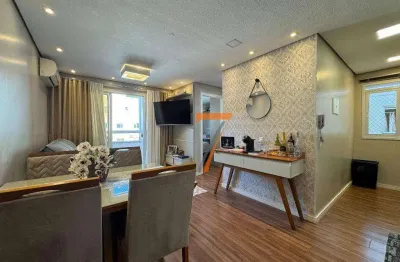 Apartamento mobiliado - 2 dormitórios - r$ 280.000 - fundos, biguaçu/sc