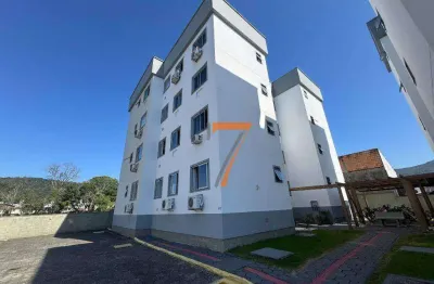 Apartamento com 2 dormitórios à venda, 42 m² por r$ 215.000,00 - fundos - biguaçu/sc