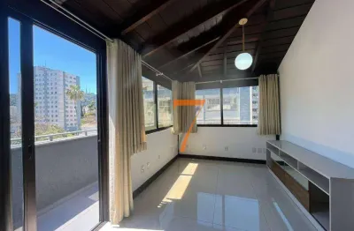 Apartamento com 1 dormitório para alugar, 72 m² por r$ 5.380,00/mês - centro - florianópolis/sc