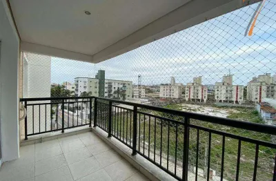 Apartamento com 3 dormitórios para alugar, 103 m² por r$ 6.283,39/ano - abraão - florianópolis/sc