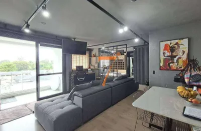 Studio com 1 dormitório para alugar, 74 m² por r$ 6.593,51/mês - estreito - florianópolis/sc