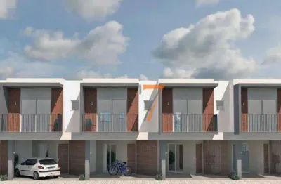 Sobrado com 2 dormitório à venda, 72 m² por r$ 399.000 - centro - biguaçu/sc