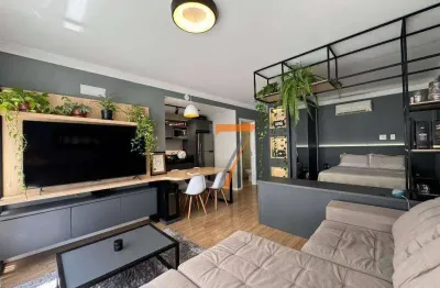 Studio Mobiliado no K-Platz - 40m² Privativos - 1 Vaga de Garagem R$850.000 - Campinas - São José/SC