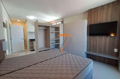 Studio com 1 dormitório para alugar, 23 m² por R$ 3.500,01/mês - Trindade - Florianópolis/SC