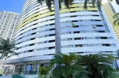 Flat mobiliado em ponta negra, natal/rn - 2quartos 1suite