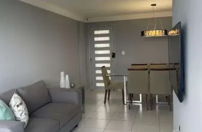 Apartamento mobiliado no bairro pitimbu - 3quartos - 2vagas - andar alto