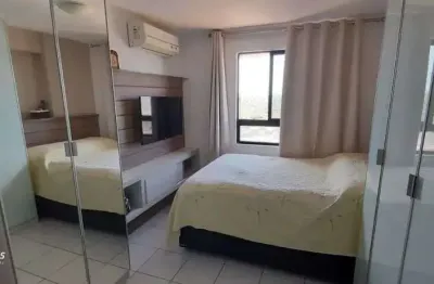 Apartamento no tirol - 2 quartos, 1 suite - semi mobiliado - vaga coberta