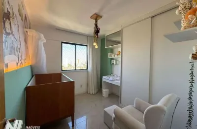 Apartamento 2qts 1suite, capim macio, andar alto, aceita financiamento r$ 390mil