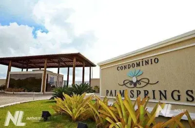 Palms spring em ceará mirim - lote com 355m² - r$ 140.000,00 - oportunidade