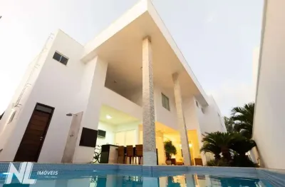 Casa com 4 dormitórios à venda, 418 m² por r$ 3.200.000,00 - lagoa nova - natal/