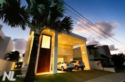 Casa com 4 dormitórios à venda, 418 m² por r$ 3.200.000,00 - lagoa nova - natal/