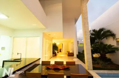 Casa com 4 dormitórios à venda, 418 m² por r$ 3.200.000,00 - lagoa nova - natal/
