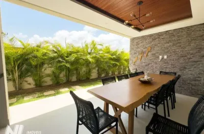 Alphaville natal - linda casa com 465m² de área total - aconchegante, arborizada