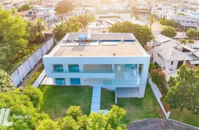 Casa com 7 dormitórios à venda, 680 m² por r$ 5.500.000,00 - candelária - natal/
