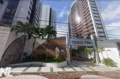 Flat no ocean wiew com 1 dormitório para alugar, 35 m² por r$ 1.835,00/mês - pet