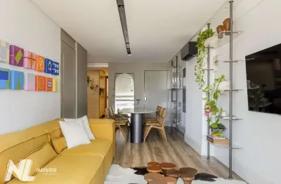 Apartamento em lagoa nova, com 109m², semi mobiliado, 2suites, 2vagas livres e c